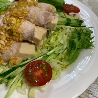 【タンパク質たっぷり】高野豆腐のサラダ